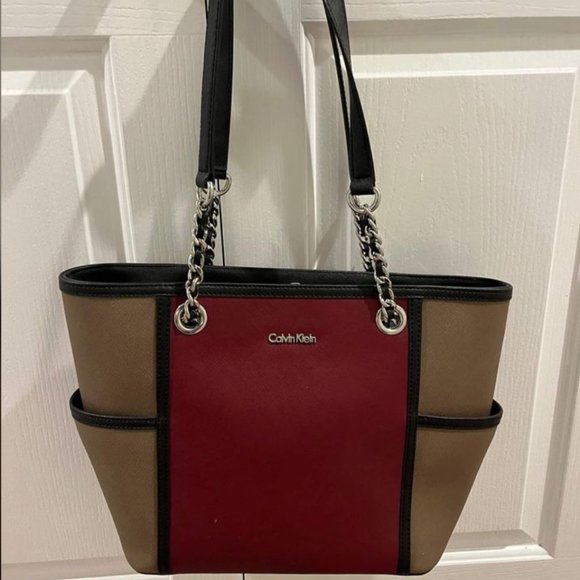Calvin Klein Color Block Bag - Picture 1 of 2